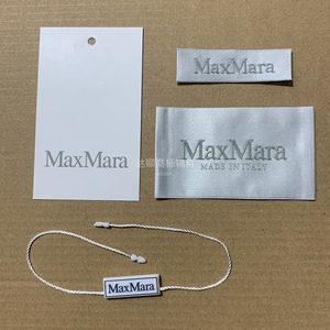 Maxmara吊牌领标标签服装商标辅料