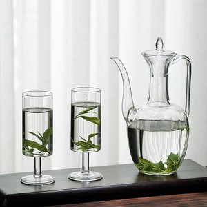 泡绿茶专用泡茶器茶具套装菊花茶壶透明玻璃壶家用茶道烧水壶