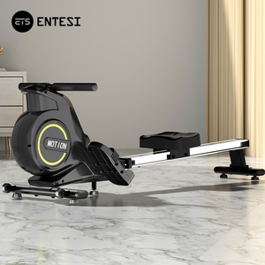 划船机家用室内运动磁阻划船训练器智能可折叠健身器材有氧划桨机