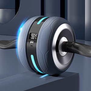 智能健腹轮自动回弹收腹肌健身器材家用瘦肚子神器卷腹机男女训练