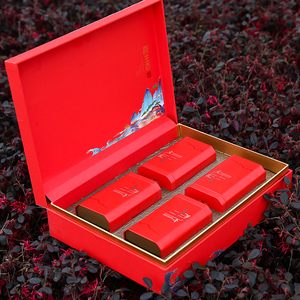 古树滇红茶包装盒空礼盒高档大红袍金骏眉礼盒装空盒半斤一斤定制