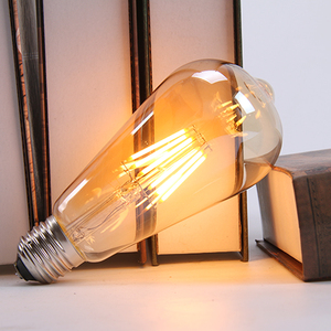 爱迪生LED灯泡复古创意节能暖黄光E27螺口仿钨丝装饰个性白光光源