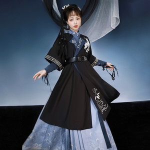 马面裙汉服明制黑色