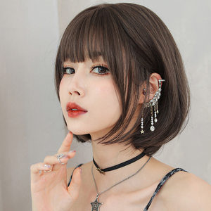 圆脸适合的发型修脸