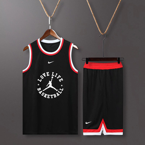 套装男训练服透气速干队服背心定制团队比赛服nike球衣西甲传奇159