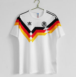 1990年世界杯德国队球衣主场18号克林斯曼马特乌斯足球服队服复古