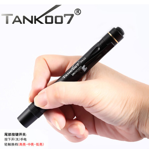 tank007探客迷你白光强光LED瞳孔笔笔式7号电池医生用手电筒PA02