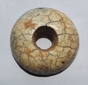 红山夏家店文化鸡骨白玉饰红山文化鸡骨白玉器红山玉壁玛瑙天河石