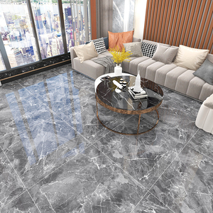轻奢加厚通体大理石瓷砖800x800深灰咖啡色客厅地砖卫生间瓷抛砖