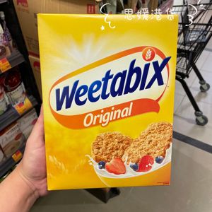 代购英国进口WEETABIX OATS维多麦低糖低脂高纤水果味谷物燕麦片