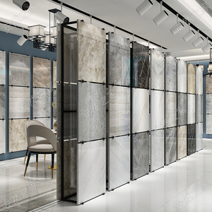 双面大板砖展示架瓷砖展架 多功能立式瓷砖架子锁墙陶瓷展架800