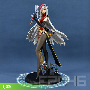 贞德 猎天使魔女 手办 白模 1/6 模型