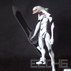 gk 手办 白模 eva 量产机 新世纪福音战士 动漫 模型