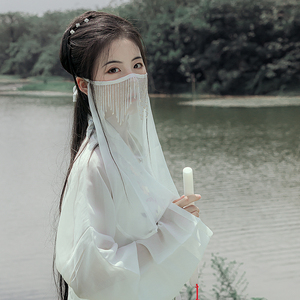 汉服面纱古风