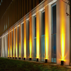 聚光射灯户外防水超亮一束光远射超远程强光光束激光灯七彩洗墙灯