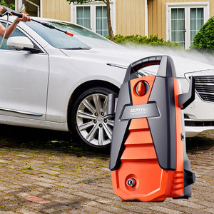 亿力220v高压洗车机家用小型大功率迷你便携式清洗神器水泵水