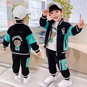 三岁宝宝外套男纯棉