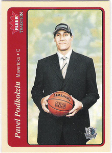 04fleer 帕维尔.博德克尔金 小牛队 新秀rc#241 nba球星卡