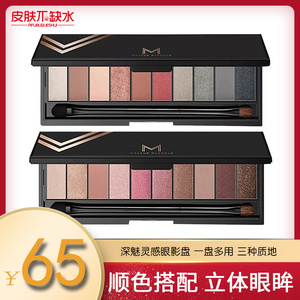 屈臣氏正品makeupmiracle深魅灵感眼影盘(烟熏玫瑰01/璀璨烟熏02)