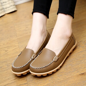 孕妇豆豆软鞋女