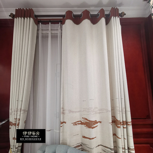 单扇窗帘