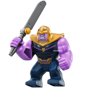 lego 乐高 超级英雄 复联3 人仔 灭霸 sh504 含武器 76107