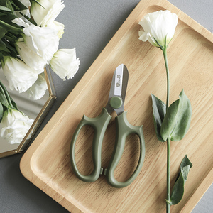 00mogujie2008淘宝花寻礼韵花艺师插花修花剪刀宽头园艺剪子花店