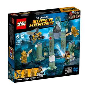 lego乐高 76085 超级英雄 亚特兰蒂斯 海王 拼插积木