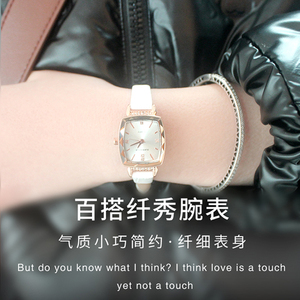 duke nicle/尼克公爵/021简约气质手表女方形新款小清新女孩ins风