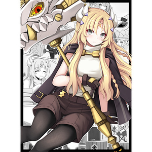 游戏王妹套 白之圣女 艾克莉西娅 教导 卡套 垫 官套尺寸 漫画风