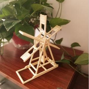 手工制作风车成品一次性筷子diy水风车模特色竹签工艺品材料包