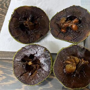 稀缺巧克力黑柿布丁果罕见新奇特鲜水果香甜软糯后熟型水果