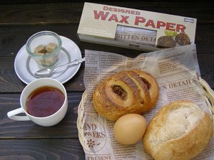 【Wax Paper 】日本英文报纸风 烘培包装纸 油纸 白/咖啡