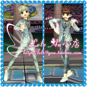 au劲舞团男生yy搭配新款套装男生发型 衣服 裤 鞋月拍1 永久拍3