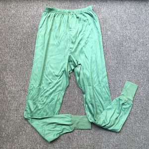 老式库存87式橄榄绿秋裤老式长秋裤全面老款居家服