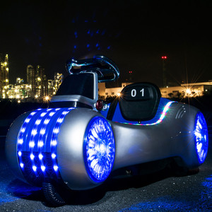 儿童电动车三轮太空车婴儿玩具汽车可坐小黄人遥控宝…电瓶坏了