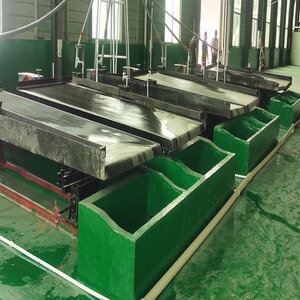 淘金沙摇床选矿摇床设备炉渣铜米分离机6s摇床水洗塑料螺旋铁工具