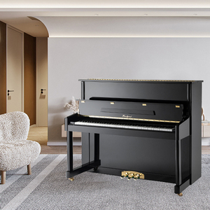 凤灵立式钢琴fl121高端演奏黑色教师初学者考级专业品质性价比高