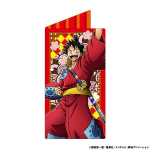 [现货]海贼王和之国路飞太郎索隆十郎山治五郎罗票夹长条文件夹