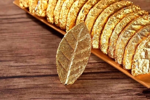 001人付款淘宝一叶千金陈皮普洱金叶子小茶饼特级茶叶养胃熟普洱茶