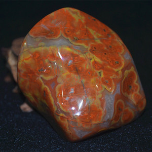 精品战国红原石手把件纯天然北票料饰品把玩石摆件送礼佳品男女款