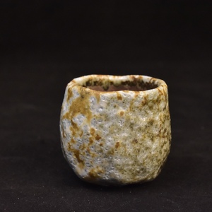 多只选赤青柴烧茶器手捏柴烧杯系列裸烧备前烧复古风诧寂美学