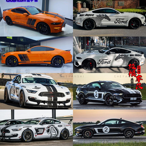 野马mustang车贴拉花 谢尔比gt500改装赛车个性车身装饰贴纸_阿里巴巴