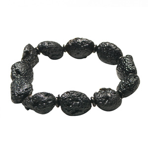 雷公墨陨石手串