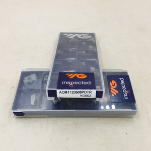 韩国yg数控铣刀片aomt123608pdtr yg602/aomt123604pdtr yg602