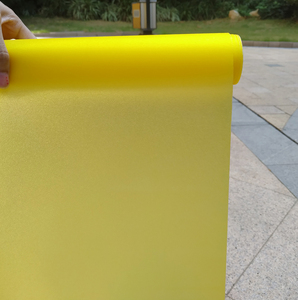黄色不透明磨砂玻璃贴膜阳台浴室卫生间装饰移门防暴隔热窗纸包邮