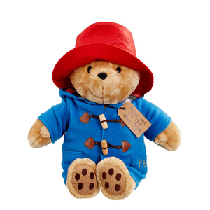现-英国paddington bear代购电影帕丁顿熊柔软毛绒玩具礼物公仔