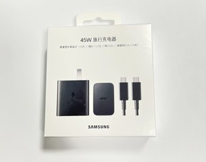 三星Samsung新品45W充电器25W 45W充电头5A数据线耳机适用S22快充