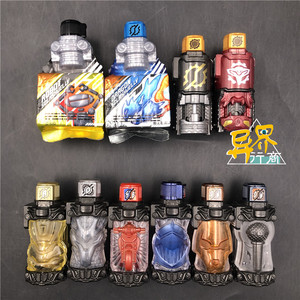 万代假面骑士build满瓶饮料瓶 dx 金兔银龙 果冻瓶 狗麦克风 日版