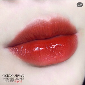 ga阿玛尼唇釉丝绒雾面哑光口红黑管500/501/红管415